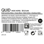 Messerset Quid Hotel Metall Edelstahl 21,4 cm 12 Stück