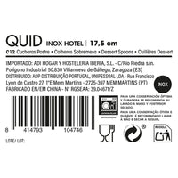 Dessertlöffel Quid Hotel 17,5 cm Metall Edelstahl 12 Stück