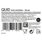 Dessertlöffel Quid Universal Metall Edelstahl 18,5 cm 12 Stück