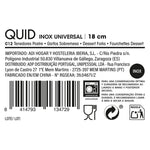 Dessertgabel-Set Quid Inox Universal 12 Stück