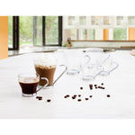 Tasse Kaffee und Tee Quid Supreme Durchsichtig 250 ml 3 Stücke