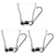 Tasse Kaffee und Tee Quid Supreme Durchsichtig 250 ml 3 Stücke