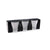 Tasse Kaffee und Tee Quid Supreme Durchsichtig 250 ml 3 Stücke