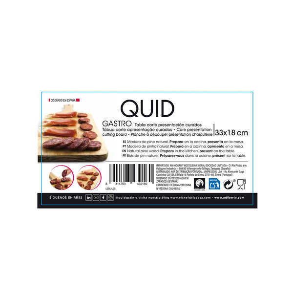 Küchentisch Quid Gastro Fun Braun