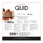 Kuchenspringform Quid Sweet Grey Schwarz Metall Ø 28 cm