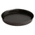 Backform Quid Sweet Grey Schwarz Metall 25 x 3 cm
