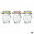 Topf Quid Select Durchsichtig Glas (10 cl) (Pack 12x)