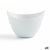 Schüssel Quid Gastro Fun Aperitif Weiß aus Keramik 9 x 6 cm (12 Stück)