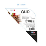 Gebäckbackform Quid Sweet Edelstahl (27 x 19 x 3 cm) (6 Portionen)