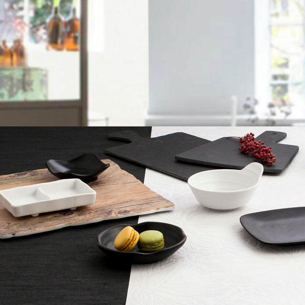 Satz für Appetithäppchen Quid Select Weiß Kunststoff Melamine 11,5 x 5,5 cm (12 Stück)