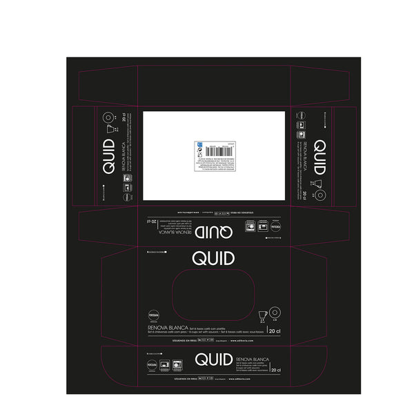 Teeset Quid 001442 aus Keramik (6 Stücke)
