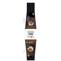 Italienische Kaffeemaschine Quid Milan Metall 4 Kopper