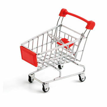 Körbchen für Finger-Food Quid Select Metall 12 x 11,5 x 8,5 cm Einkaufswagen (32 Stück)