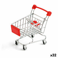 Körbchen für Finger-Food Quid Select Metall 12 x 11,5 x 8,5 cm Einkaufswagen (32 Stück)