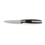 Gemüseschälmesser Quid Habitat Schwarz Metall 9 cm (12 Stück)