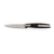 Gemüseschälmesser Quid Habitat Schwarz Metall 9 cm (12 Stück)