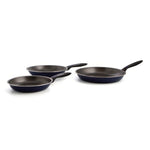 Pfannen-Set Quid Nuit Blau Metall (3 pcs)