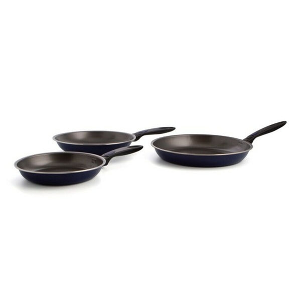 Pfannen-Set Quid Nuit Blau Metall (3 pcs)