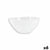 Salatschüssel Quid Boreal Ø 14 cm Weiß Glas (6 Stück) (Pack 6x)