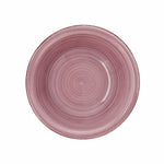 Salatschüssel Quid Vita Peoni aus Keramik Rosa (6 Stück) (Pack 6x)