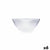 Tablett für Snacks Quid Lonja Durchsichtig Glas (6 Stück) (Pack 6x)