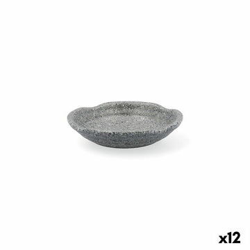 Satz für Appetithäppchen Quid Lonja Grau Kunststoff 12,5 x 2,5 cm (12 Stück)