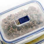 Lunchbox-Set Luminarc Pure Box Active (5 pcs) zweifarbig Glas 43 x 32 x 18 cm (5 Stück)