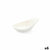 Tablett für Snacks Quid Select Weiß aus Keramik 10,5 cm (6 Stück) (Pack 6x)