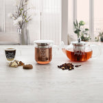 Filtertasse für Teeaufgüsse Quid Serenia Durchsichtig 350 ml (3 Stücke)