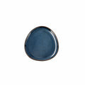 Flacher Teller Bidasoa Ikonic Blau aus Keramik 11 x 11 cm (12 Stück) (Pack 12x)