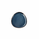 Flacher Teller Bidasoa Ikonic Blau aus Keramik 11 x 11 cm (12 Stück) (Pack 12x)