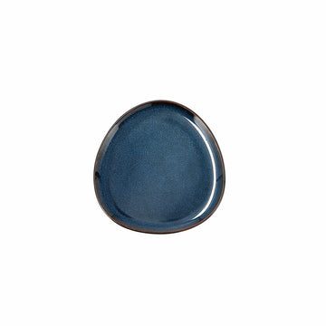 Flacher Teller Bidasoa Ikonic Blau aus Keramik 11 x 11 cm (12 Stück) (Pack 12x)