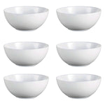 Schalenset Luminarc Diwali Weiß Glas (18 cm) (6 pcs)
