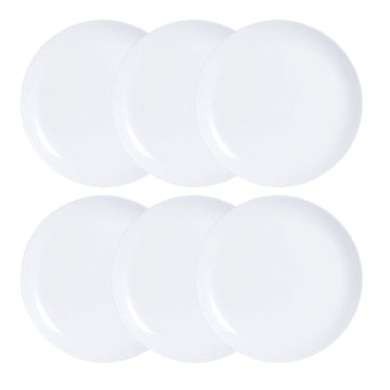 Geschirr-Set Luminarc Diwali 6 pcs Weiß Glas