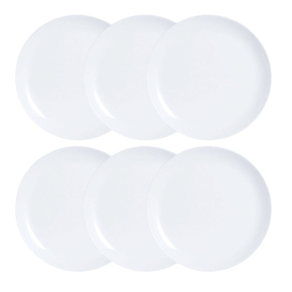 Geschirr-Set Luminarc Diwali 6 pcs Weiß Glas