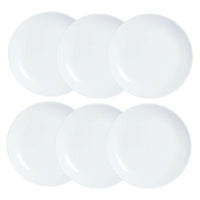 Geschirr-Set Luminarc Diwali 6 pcs Weiß Glas 19 cm