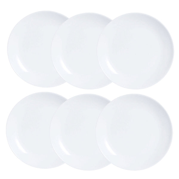 Geschirr-Set Luminarc Diwali 6 pcs Weiß Glas 19 cm