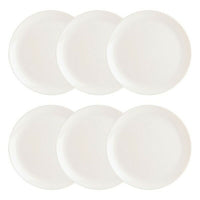 Geschirr-Set Luminarc Diwali 6 Stück Weiß Glas (Ø 27 cm)