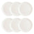 Geschirr-Set Luminarc Diwali 6 Stück Weiß Glas (Ø 27 cm)