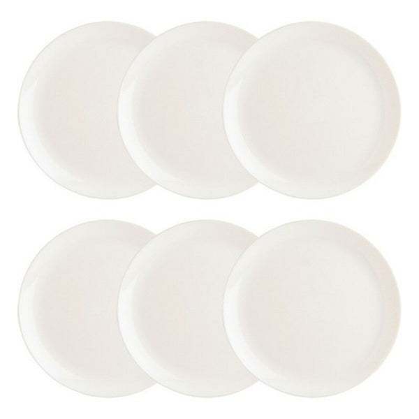 Geschirr-Set Luminarc Diwali 6 Stück Weiß Glas (Ø 27 cm)
