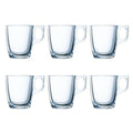 Satz von Kaffeetassen Luminarc Nuevo Durchsichtig Glas 90 ml 6 Stücke
