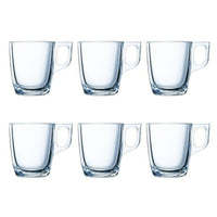 Satz von Kaffeetassen Luminarc Nuevo Durchsichtig Glas 90 ml 6 Stücke