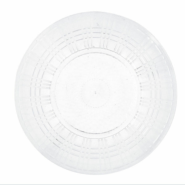 Flacher Teller Quid Viba Durchsichtig Kunststoff Ø 26 cm 26 cm (12 Stück) (Pack 12x)