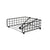 Serviettenring Quid Ebano Schwarz Metall 19 x 19 x 7 cm