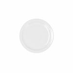 Teller Bidasoa Glacial Brot aus Keramik Weiß (16 cm) (Pack 12x)