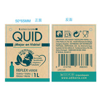 Flasche Quid Habitat grün Glas 1 L