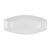 Kochschüssel Quid Gastro aus Keramik Weiß (40 x 17,5 x 3,5 cm) (Pack 4x)