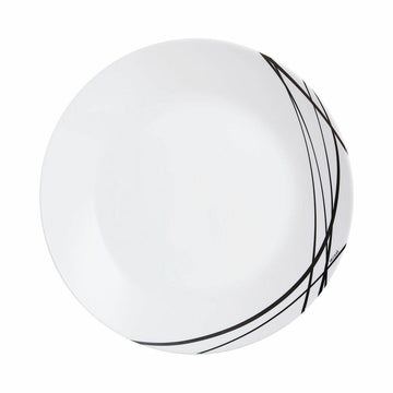 Flad plade Arcopal Domitille zweifarbig Glas (Ø 25 cm)