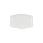 Kochschüssel Quid Gastro karriert aus Keramik Weiß (25,2 x 16 x 2 cm) (6 Stück)