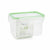 Lunchbox hermetisch Quid Greenery 1,8 L Durchsichtig Kunststoff (Pack 4x)